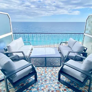  Apartment Sea Front View Roof Flat France